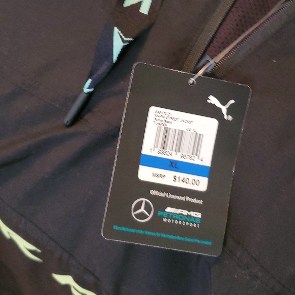Silver arrow puma x benz hoodie